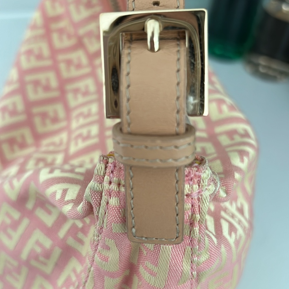 Authentic Fendi Zucchino Mini Pochette - Picture 9 of 16